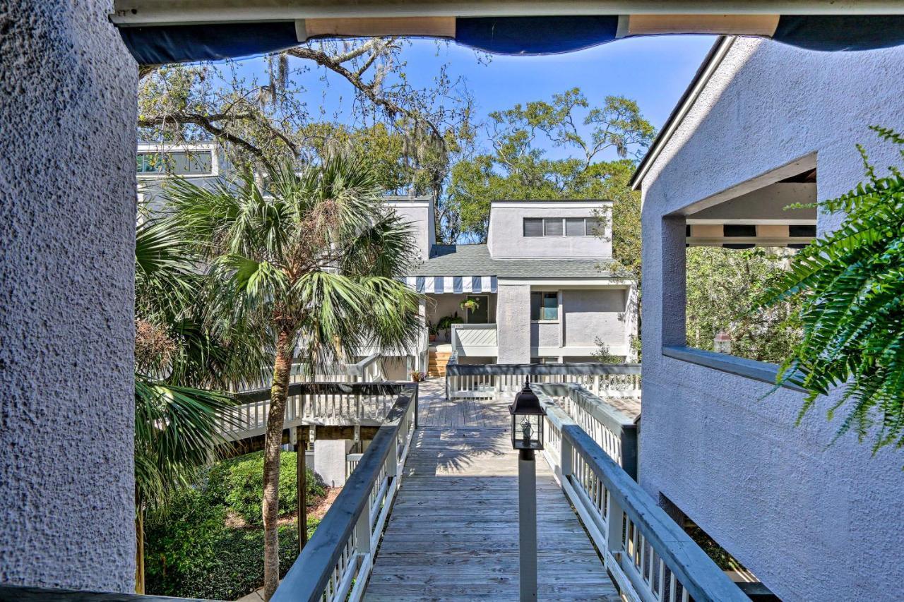 Coastal Oasis With Pool - Walk To Coligny Beach Park Hilton Head Island Exterior foto