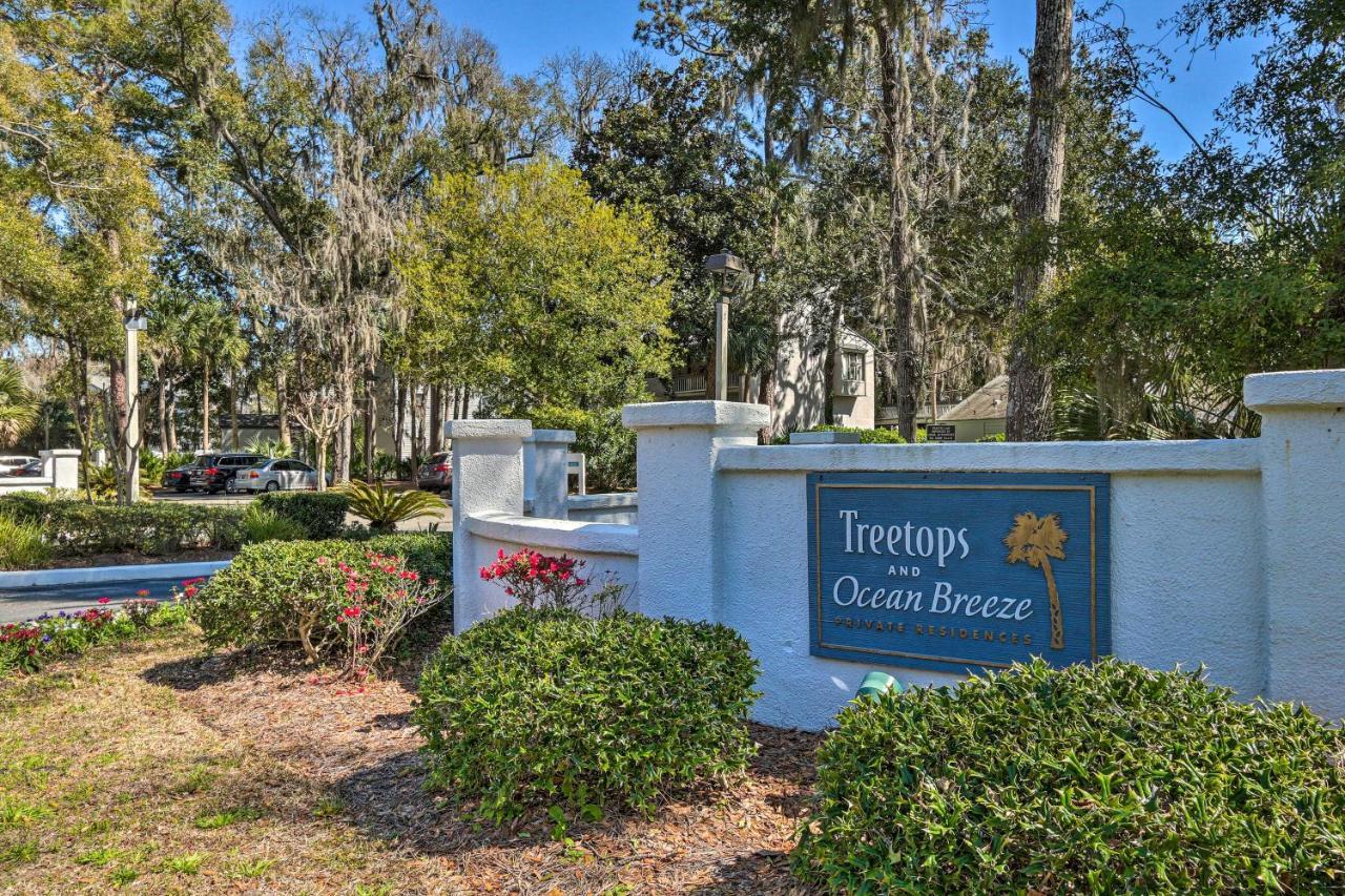 Coastal Oasis With Pool - Walk To Coligny Beach Park Hilton Head Island Exterior foto